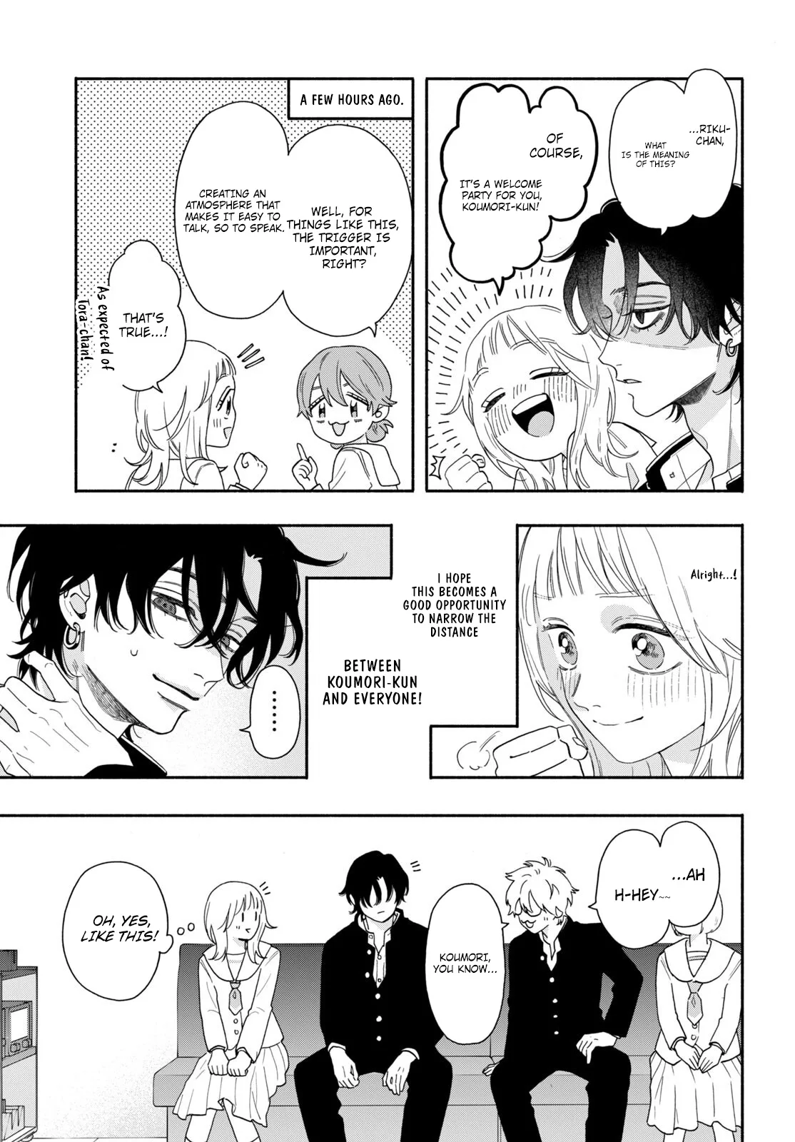 The Pure Love of the Fallen Angel Komori-kun Chapter 2.1 page 9