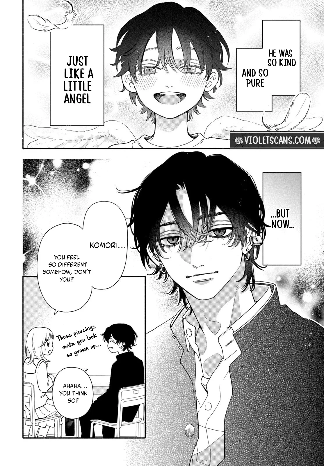 The Pure Love of the Fallen Angel Komori-kun Chapter 1 page 17