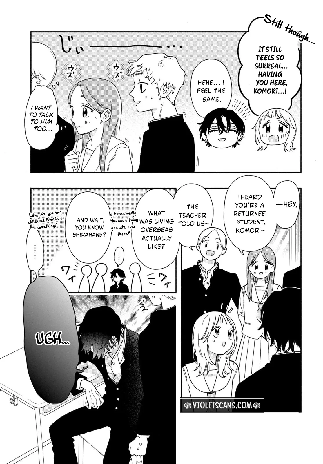 The Pure Love of the Fallen Angel Komori-kun Chapter 1 page 18