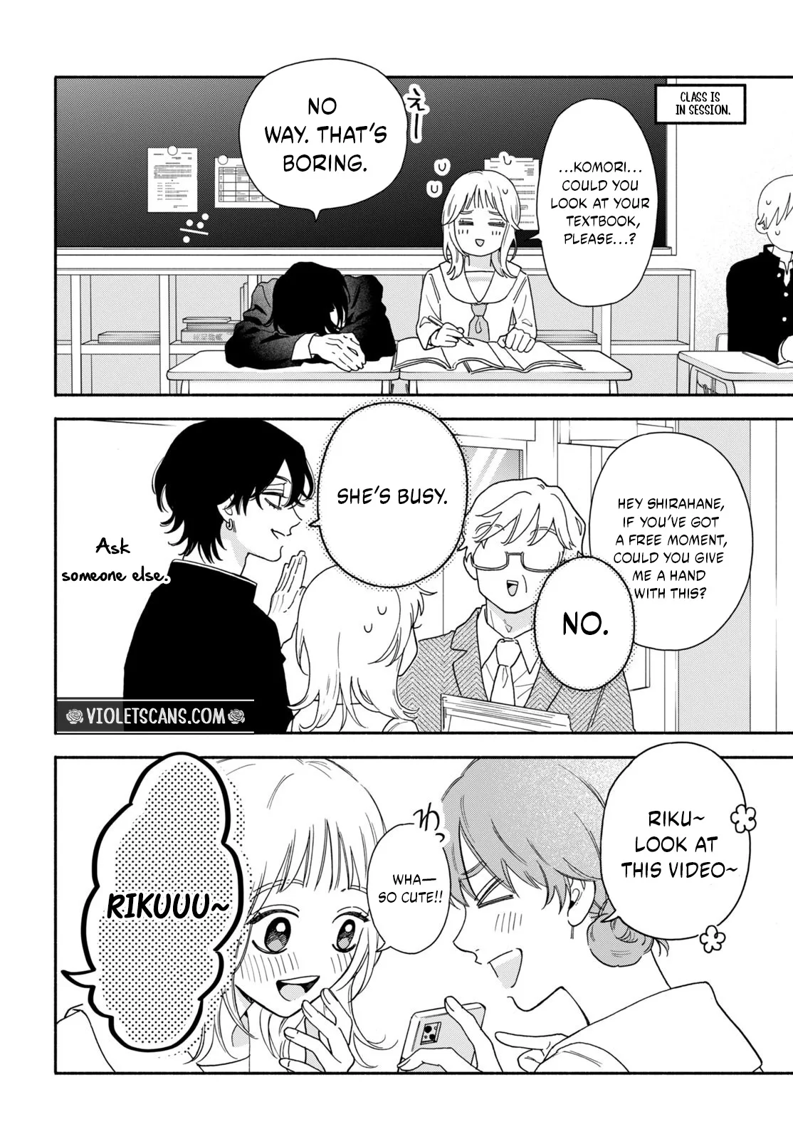 The Pure Love of the Fallen Angel Komori-kun Chapter 1 page 25