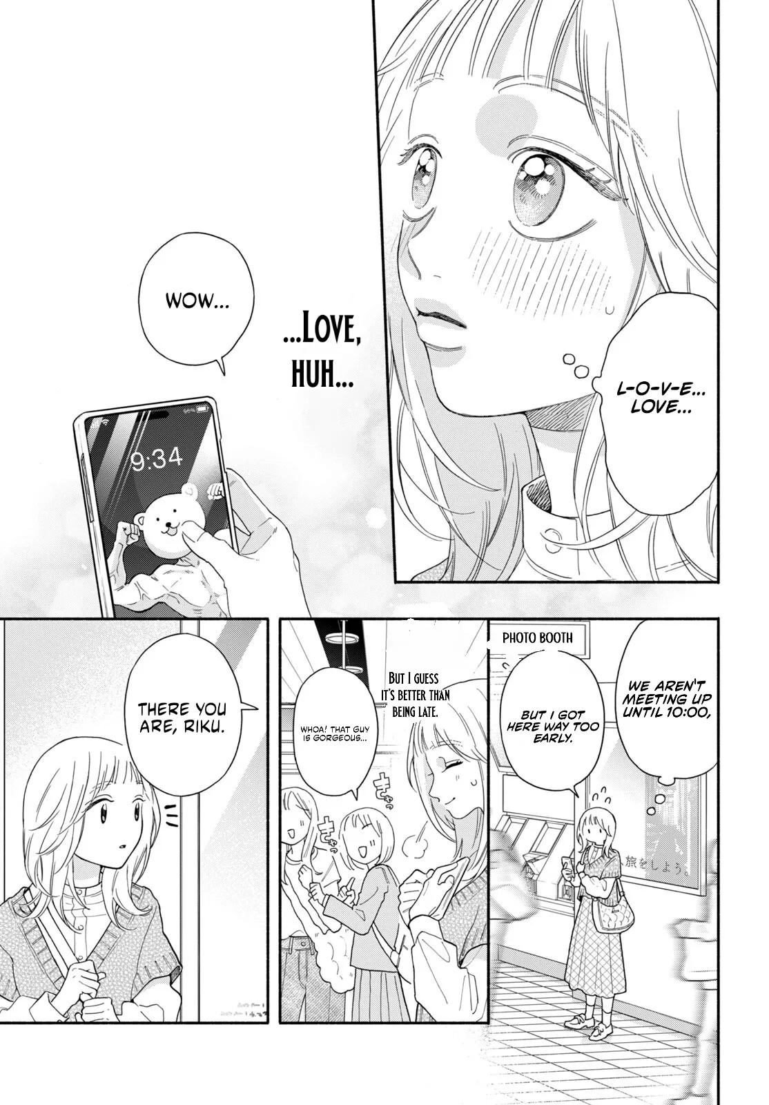The Pure Love of the Fallen Angel Komori-kun Chapter 3.1 page 9