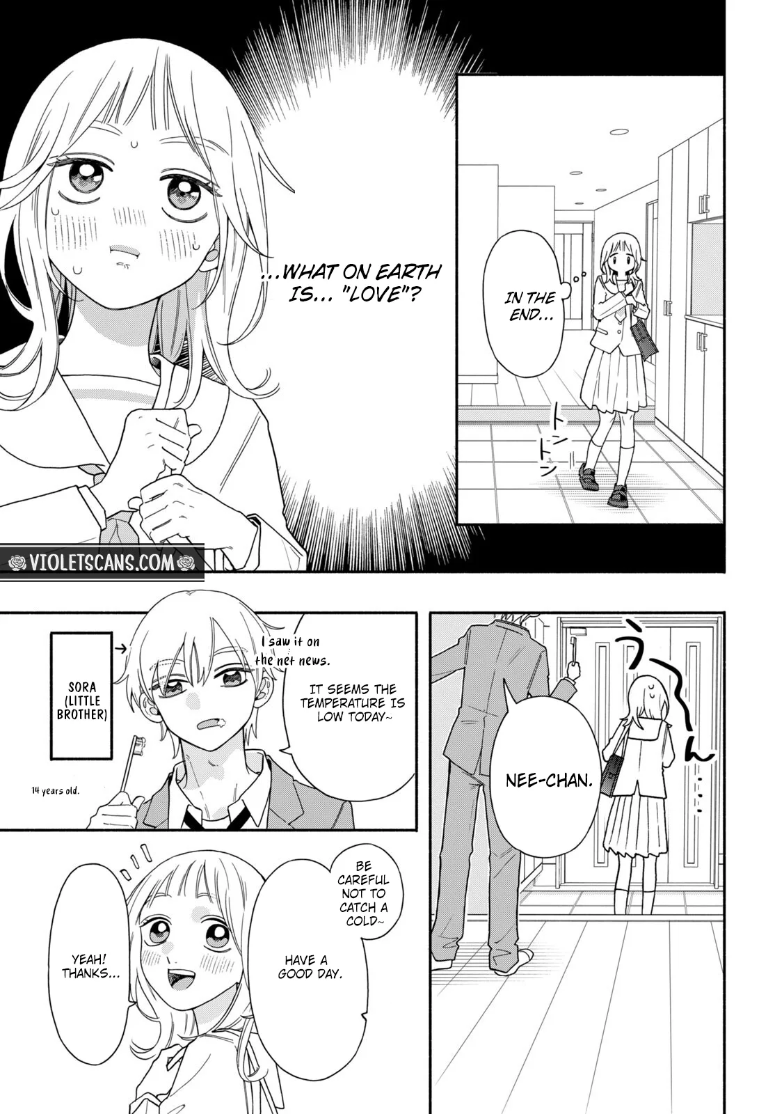 The Pure Love of the Fallen Angel Komori-kun Chapter 4.1 page 3