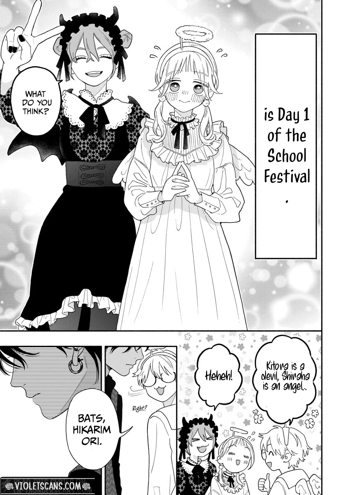 The Pure Love of the Fallen Angel Komori-kun Chapter 5.1 page 11