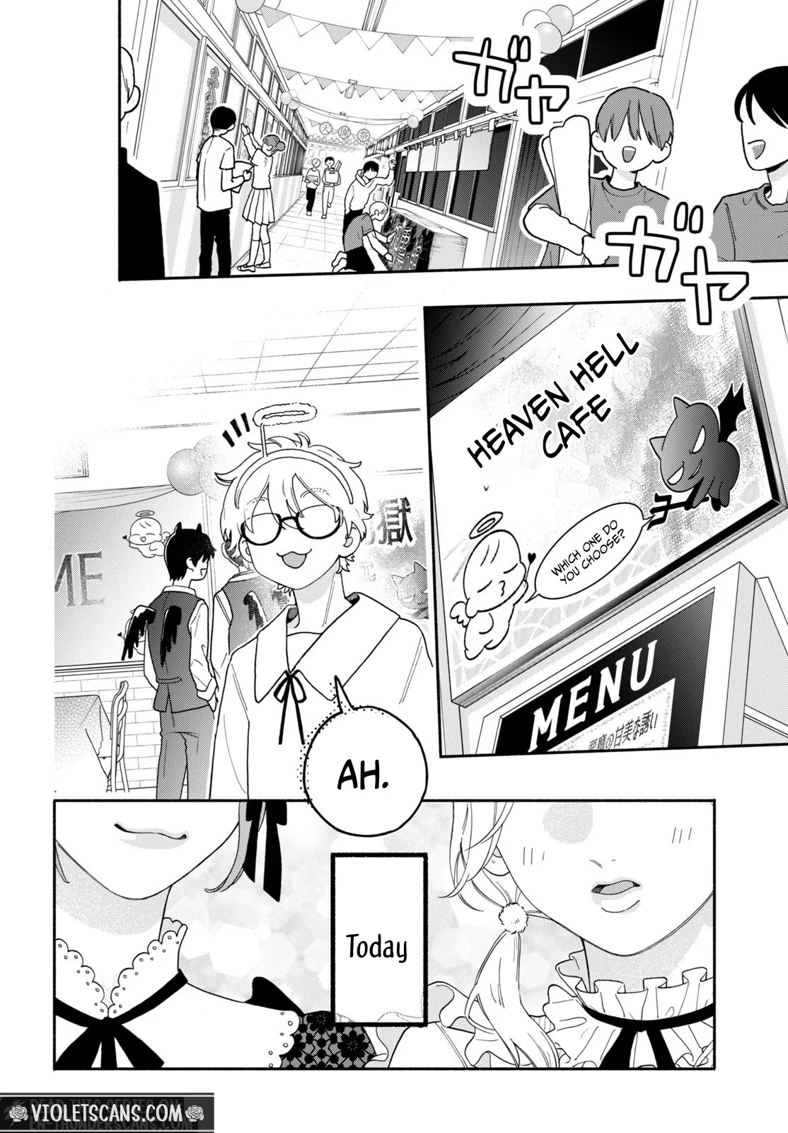 The Pure Love of the Fallen Angel Komori-kun Chapter 5.1 page 10