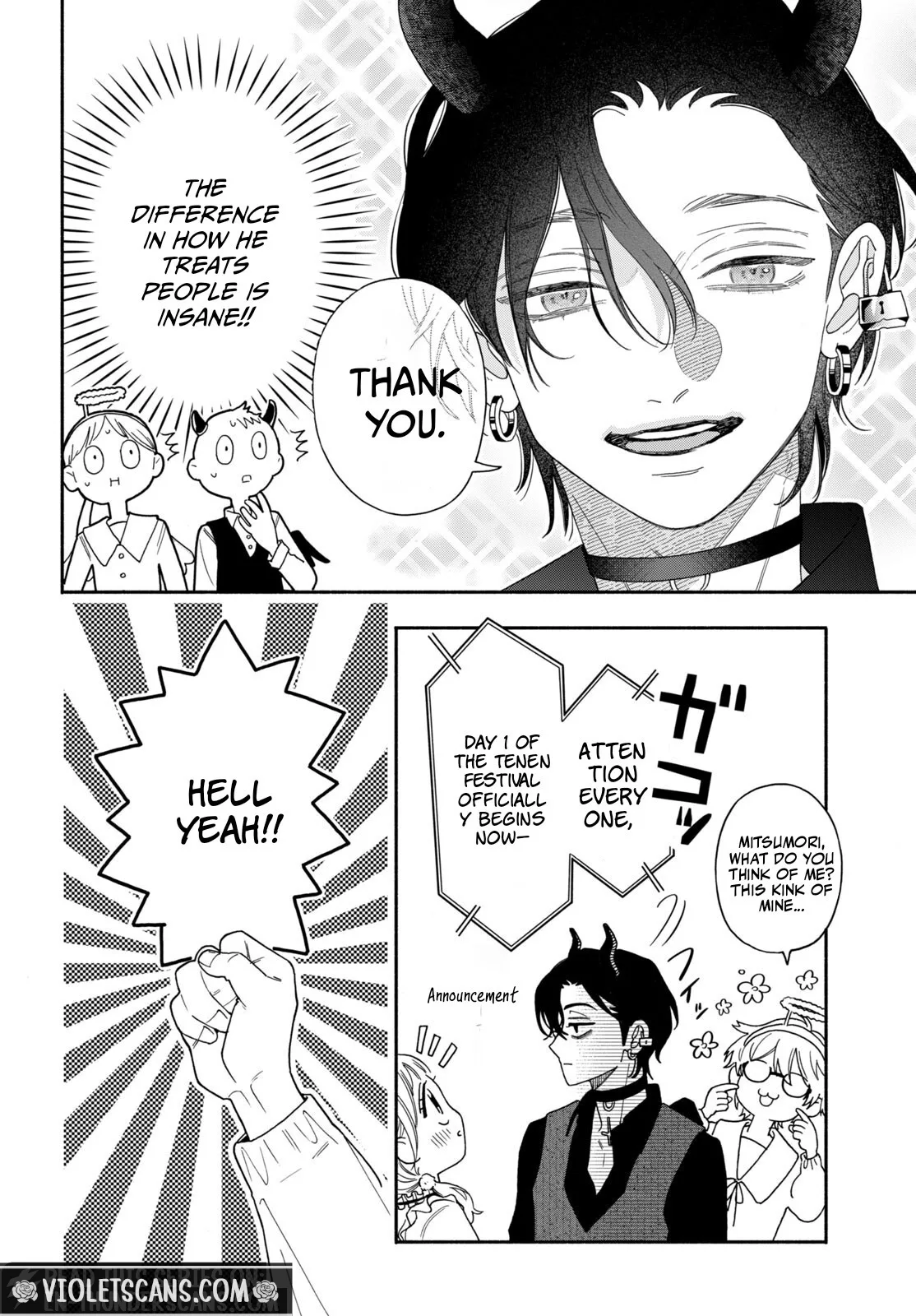 The Pure Love of the Fallen Angel Komori-kun Chapter 5.1 page 14