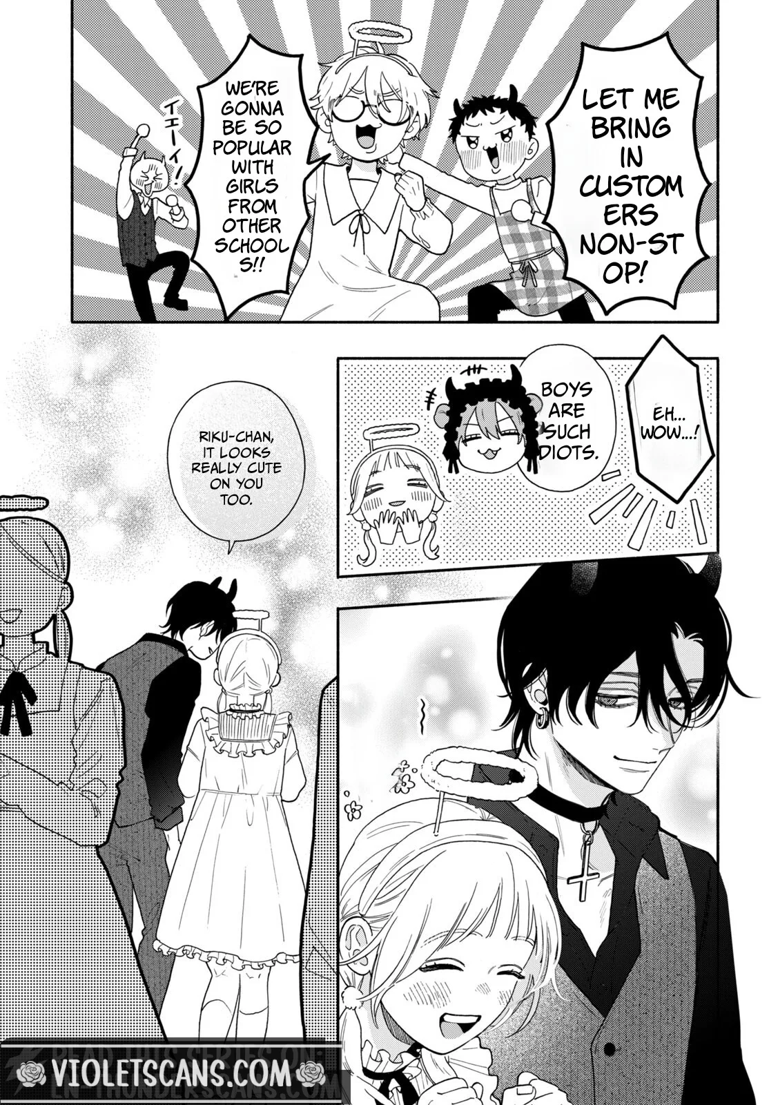 The Pure Love of the Fallen Angel Komori-kun Chapter 5.1 page 15