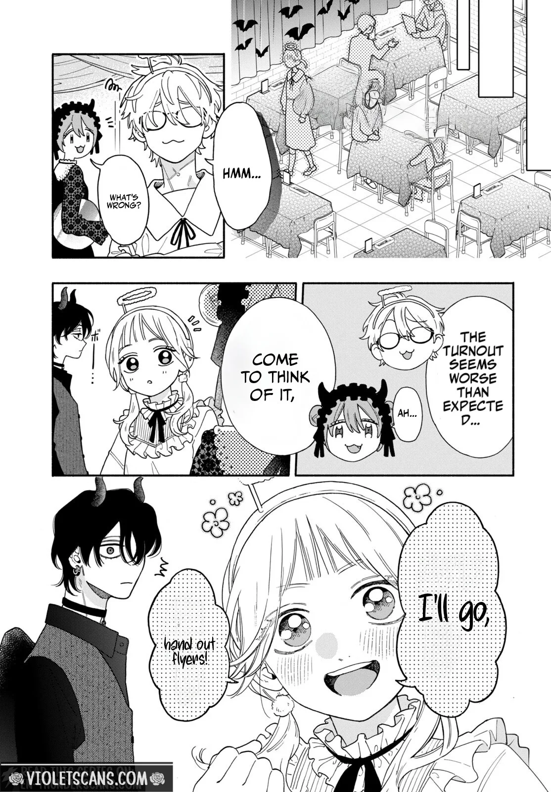 The Pure Love of the Fallen Angel Komori-kun Chapter 5.1 page 21