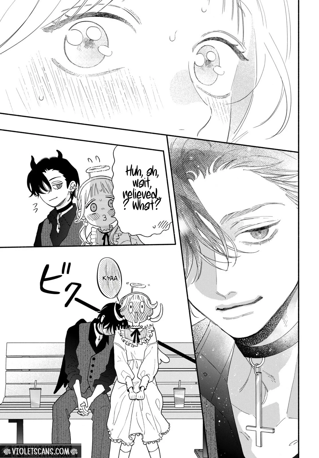 The Pure Love of the Fallen Angel Komori-kun Chapter 5.2 page 14