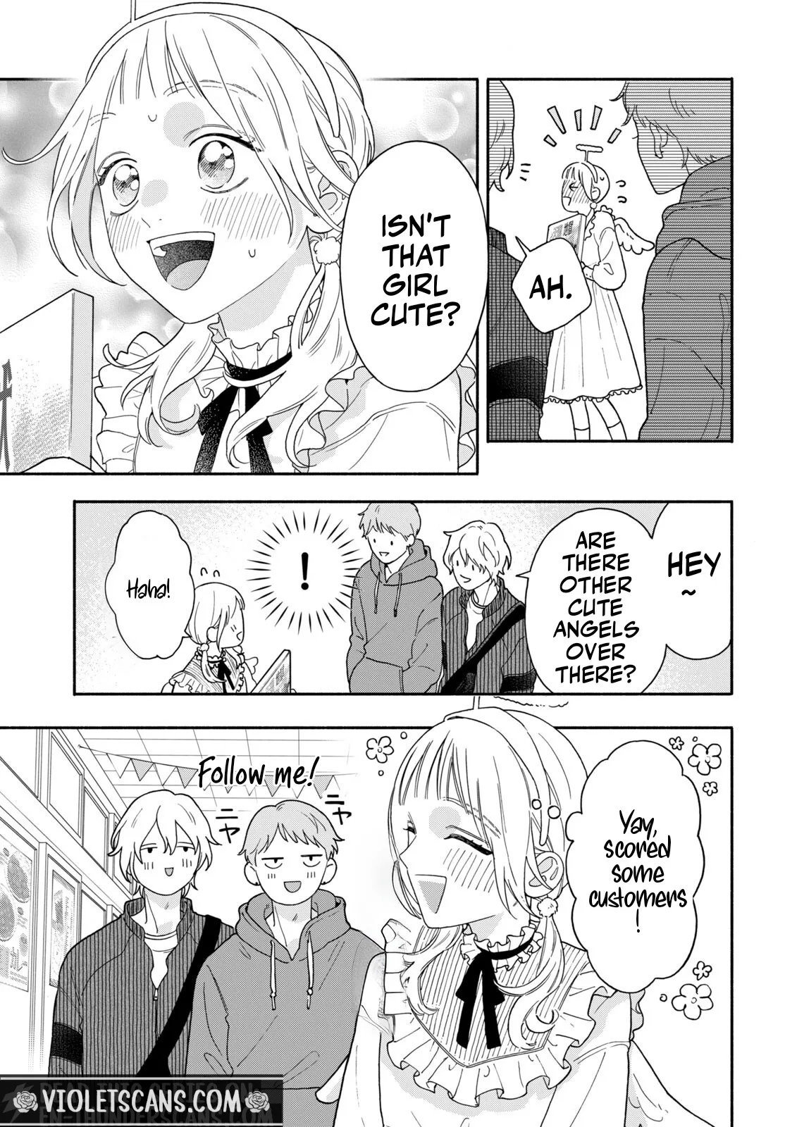 The Pure Love of the Fallen Angel Komori-kun Chapter 5.2 page 2