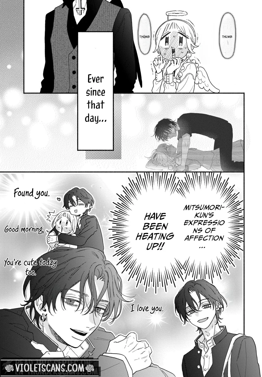 The Pure Love of the Fallen Angel Komori-kun Chapter 5.1 page 17