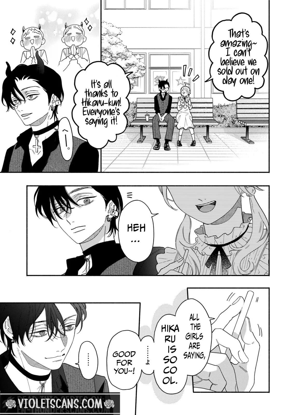 The Pure Love of the Fallen Angel Komori-kun Chapter 5.2 page 10