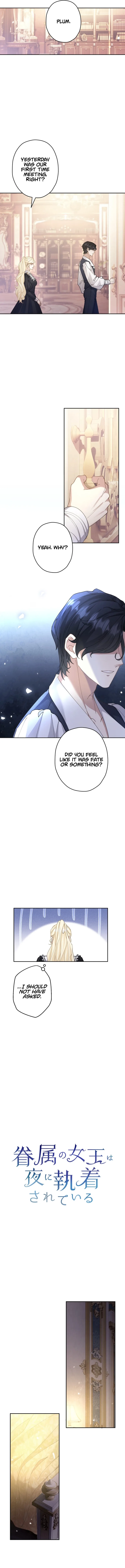 The Queen of Retainers is obsessed over at night Chapter 4 page 9
