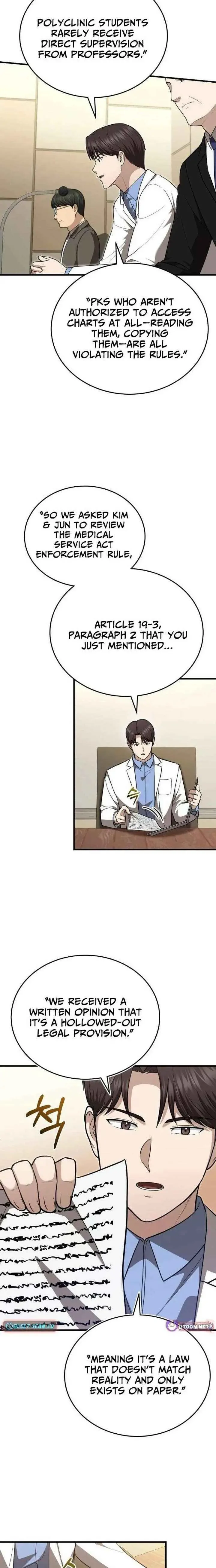 The Regressed Doctor Wants to Live Quietly Chapter 53 page 11