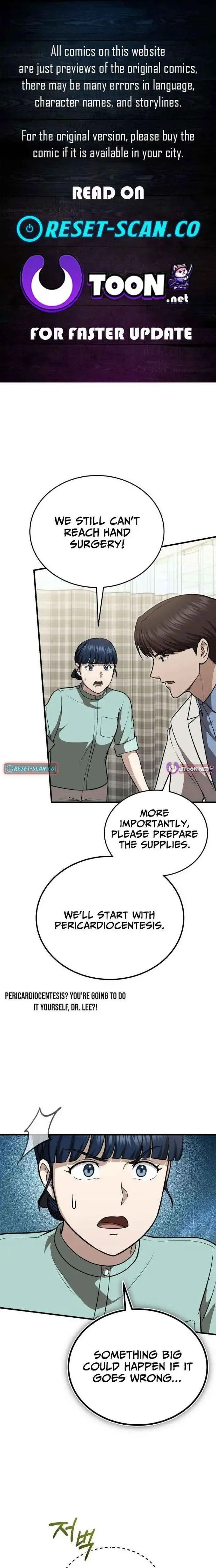 The Regressed Doctor Wants to Live Quietly Chapter 55 page 1
