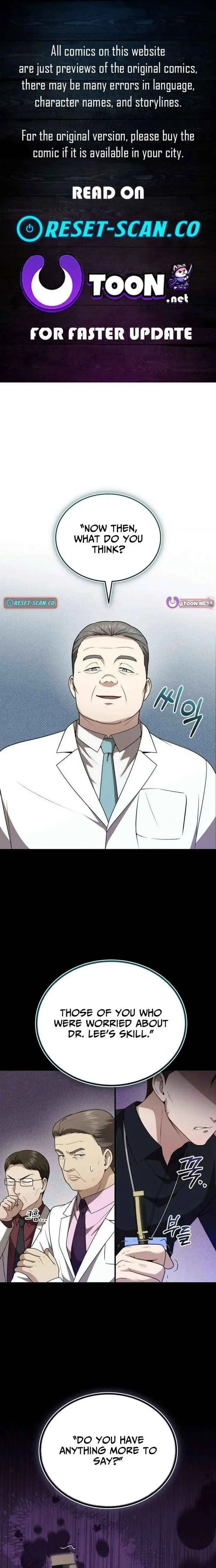 The Regressed Doctor Wants to Live Quietly Chapter 54 page 1