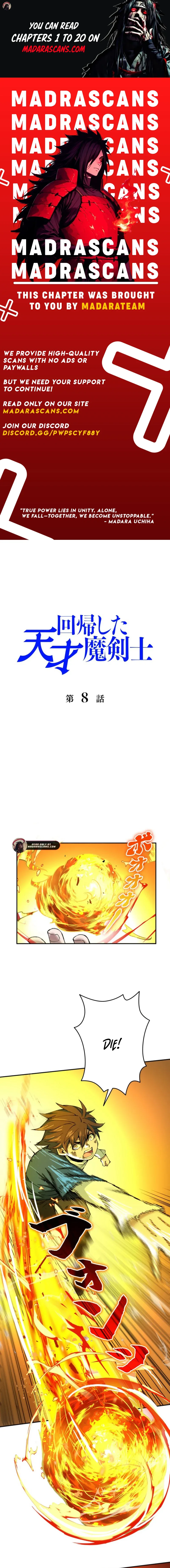 The Regressed Genius Magic Swordsman Chapter 8 page 2