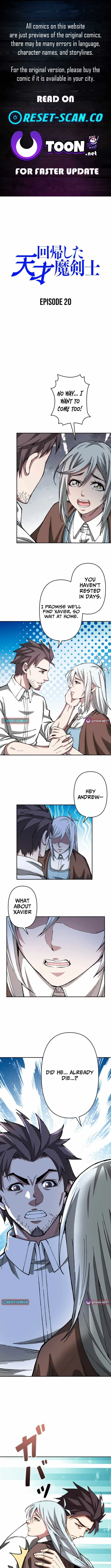 The Regressed Genius Magic Swordsman Chapter 20 page 2
