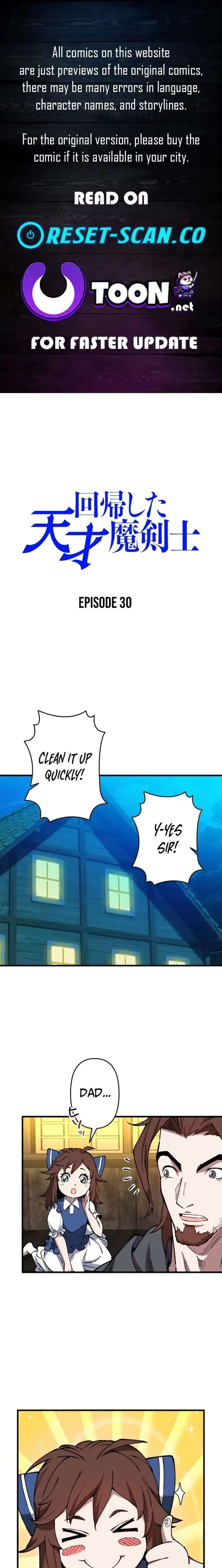 The Regressed Genius Magic Swordsman Chapter 30 page 2