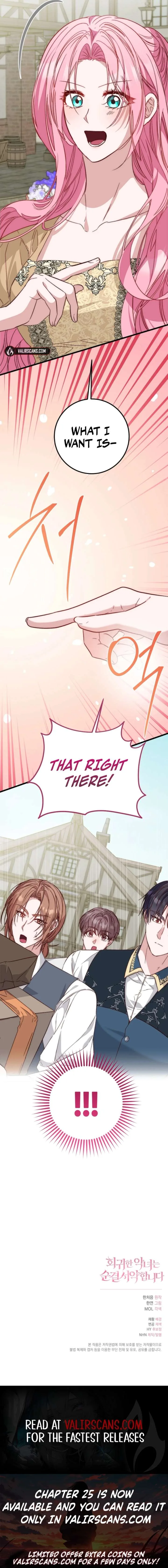 The Regressed Villainess Takes a Vow of Chastity Chapter 23 page 22