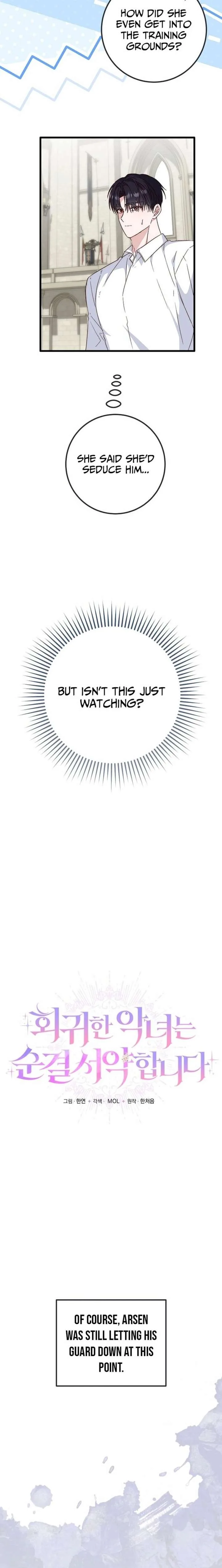 The Regressed Villainess Takes a Vow of Chastity Chapter 30 page 6