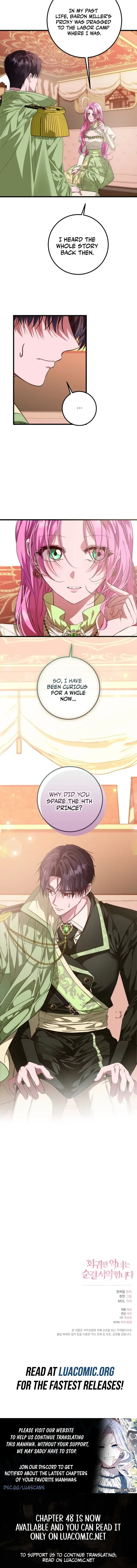 The Regressed Villainess Takes a Vow of Chastity Chapter 47 page 9