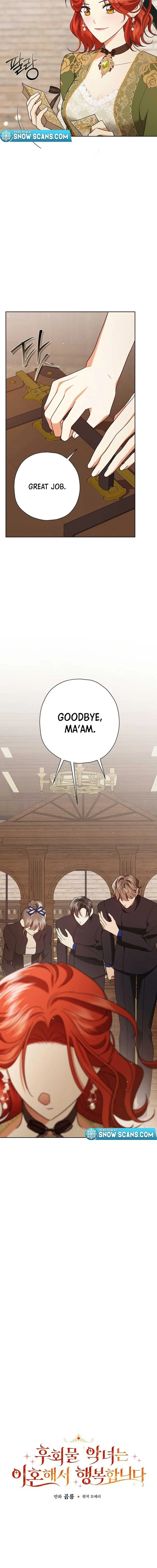 The Regretful Villainess Is Happy Because She Got Divorced Chapter 5 page 9