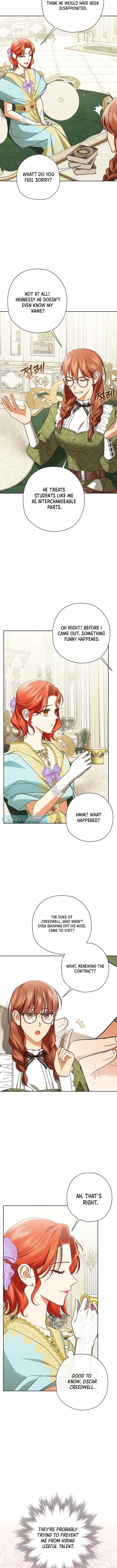 The Regretful Villainess Is Happy Because She Got Divorced Chapter 20 page 8