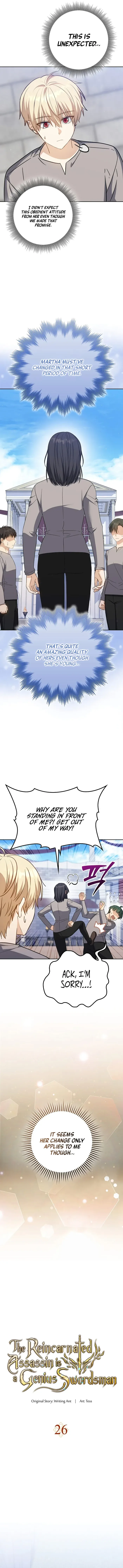 The Reincarnated Assassin is a Genius Swordsman Chapter 26 page 3