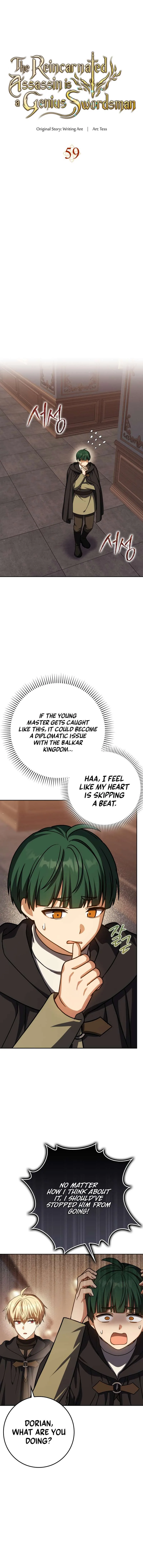 The Reincarnated Assassin is a Genius Swordsman Chapter 59 page 9