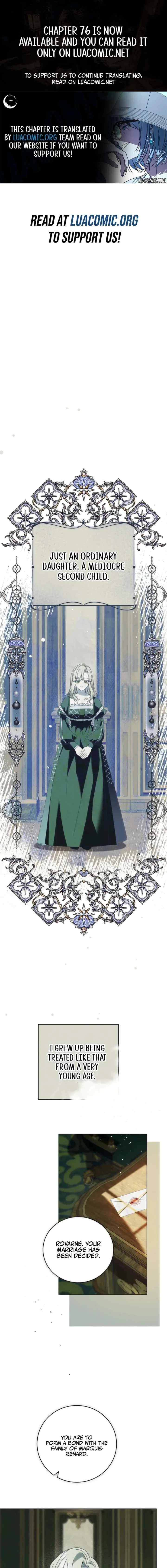 The Reincarnation of the Duke’s Daughter Chapter 75 page 1