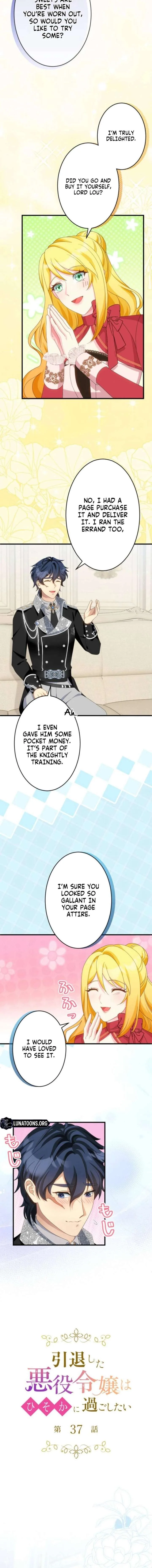 The Retired Villainess Wants to Live Quietly Chapter 37 page 2
