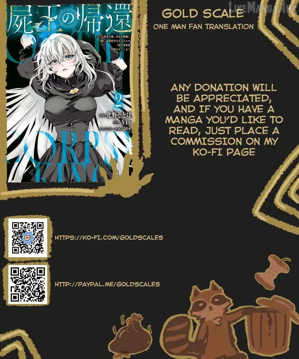 The Return of the Corpse King Chapter 14 page 1
