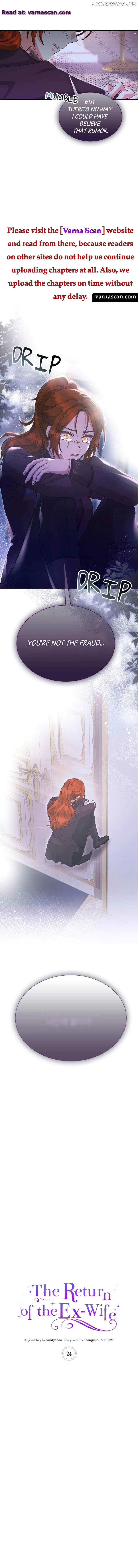 The Return of the Ex-Wife Chapter 24 page 8