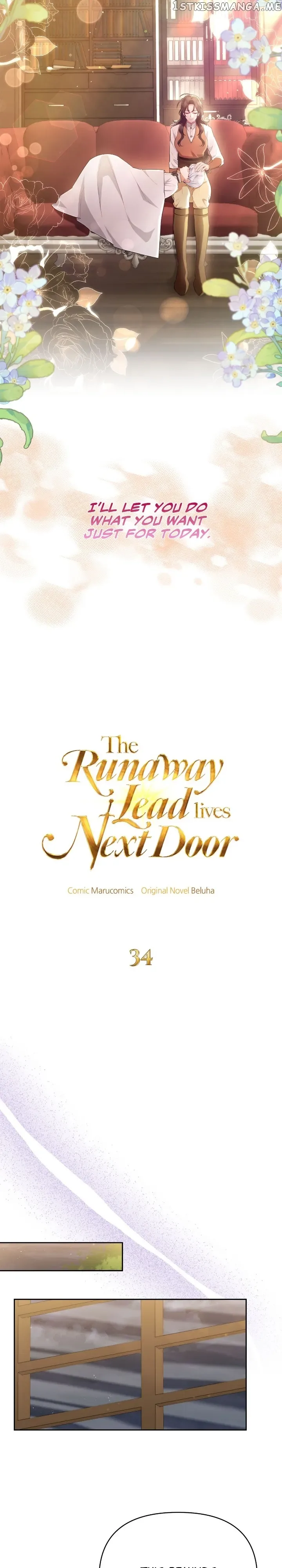 The Runaway Lead Lives Next Door Chapter 34 page 3