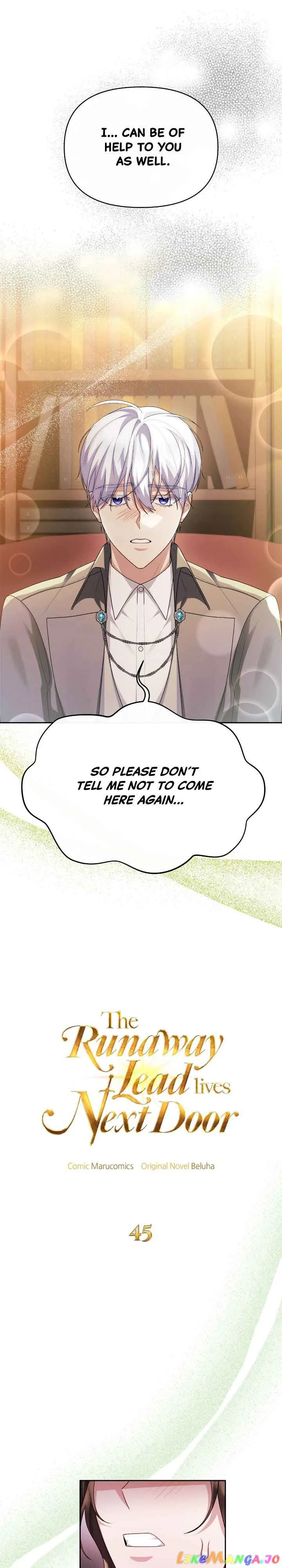 The Runaway Lead Lives Next Door Chapter 45 page 10