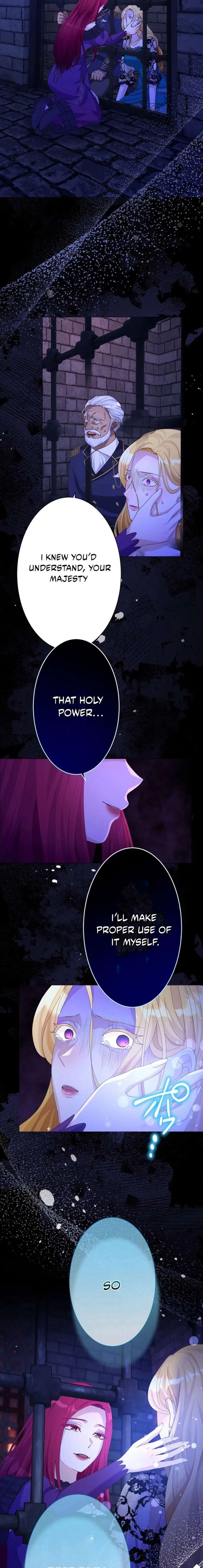 The Saint Who Wishes for Death Makes a Pact with the Cursed Prince Chapter 40 page 9