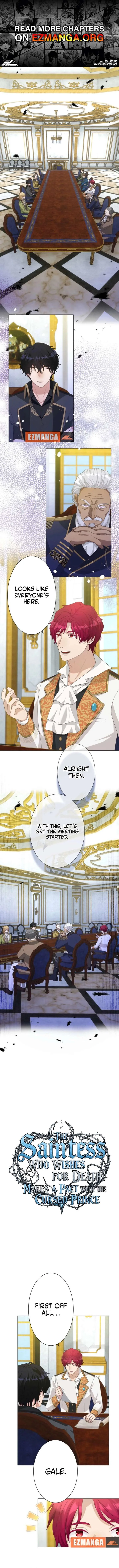 The Saint Who Wishes for Death Makes a Pact with the Cursed Prince Chapter 34 page 2