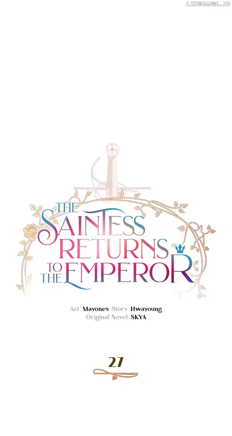 The Saintess Returns To The Emperor Chapter 27 page 11