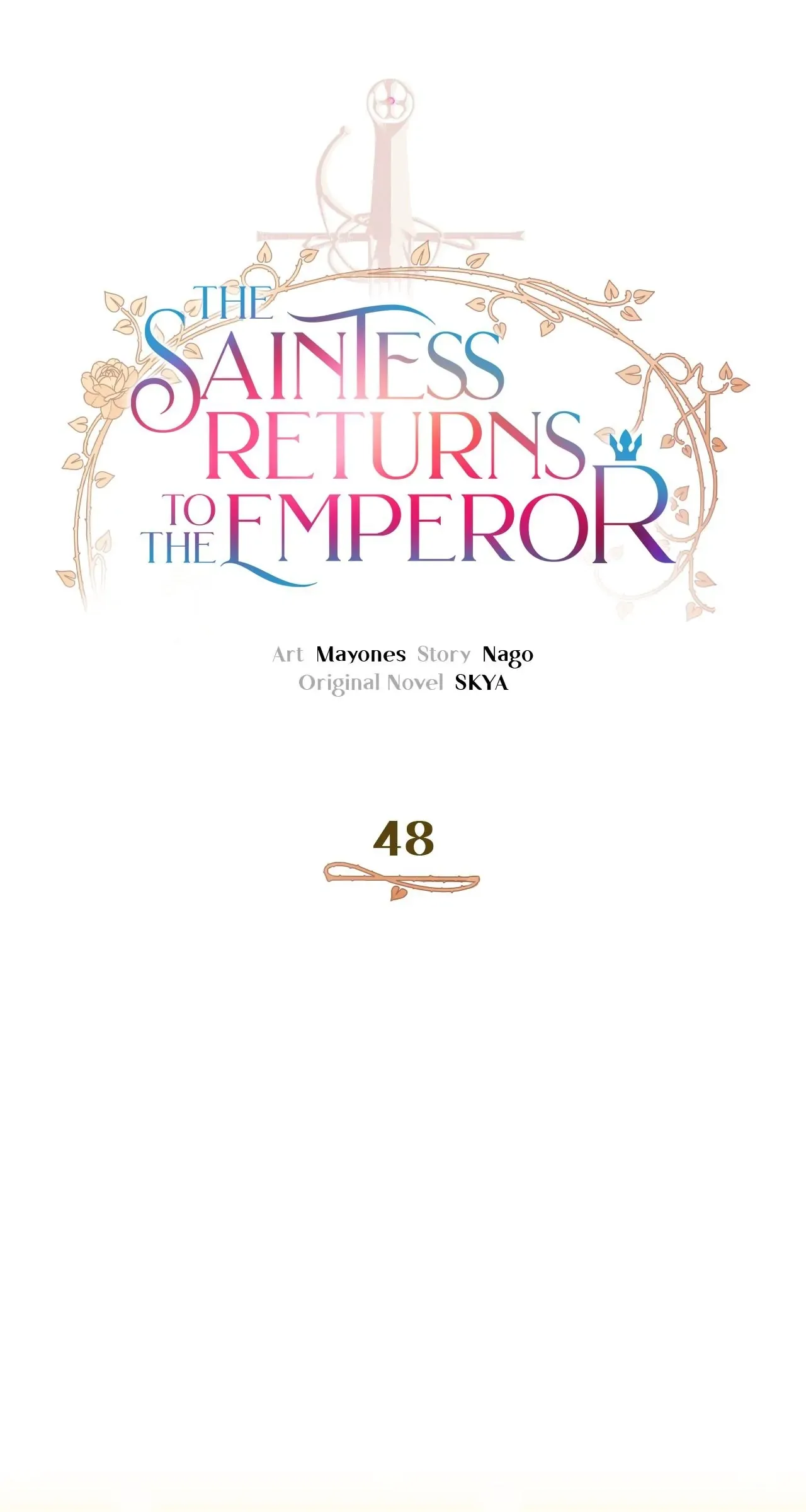 The Saintess Returns To The Emperor Chapter 48 page 12