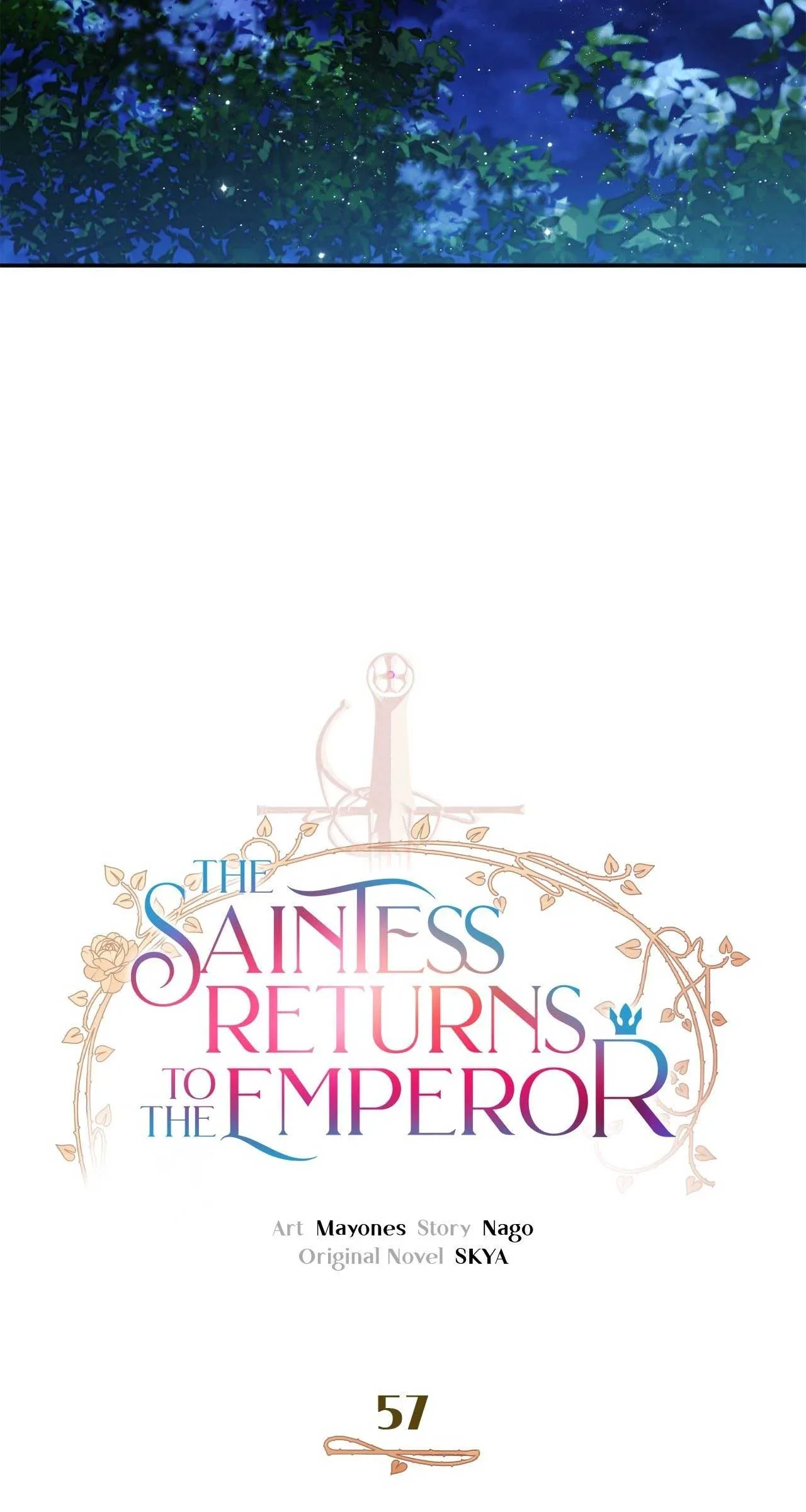 The Saintess Returns To The Emperor Chapter 57 page 12