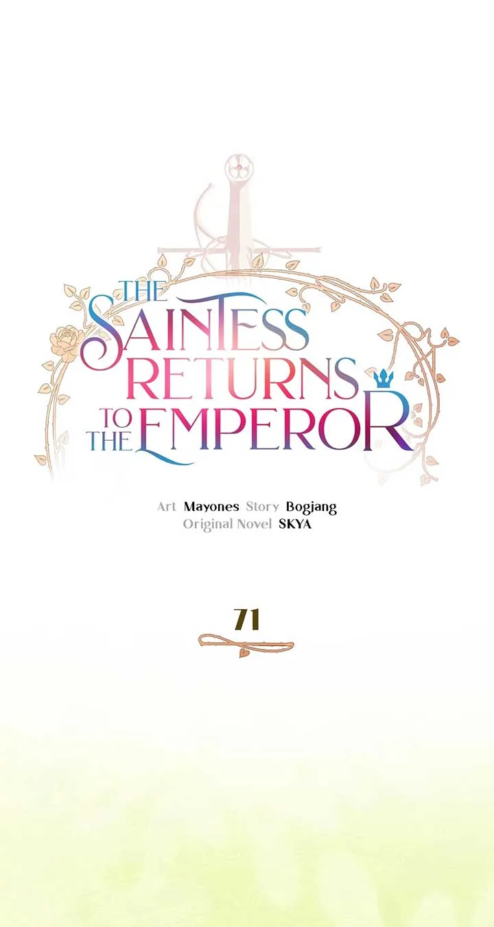 The Saintess Returns To The Emperor Chapter 71 page 24
