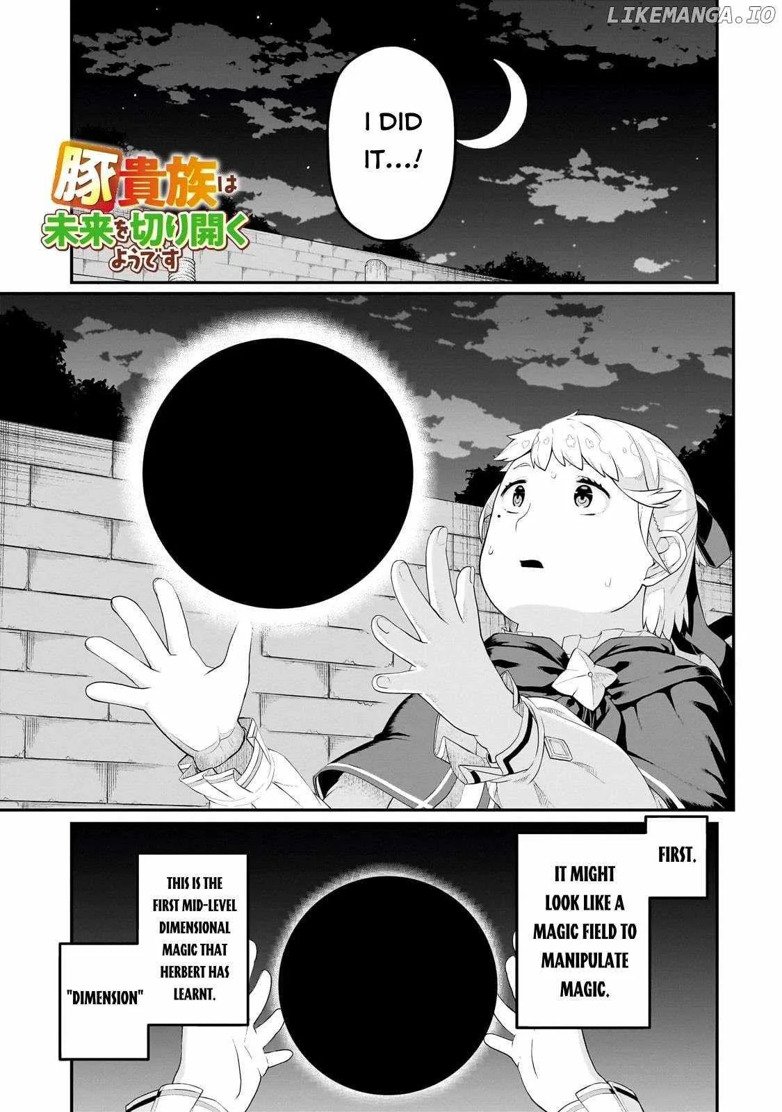 Buta Kizoku wa Mirai wo Kiri Hiraku you desu Chapter 10 page 2