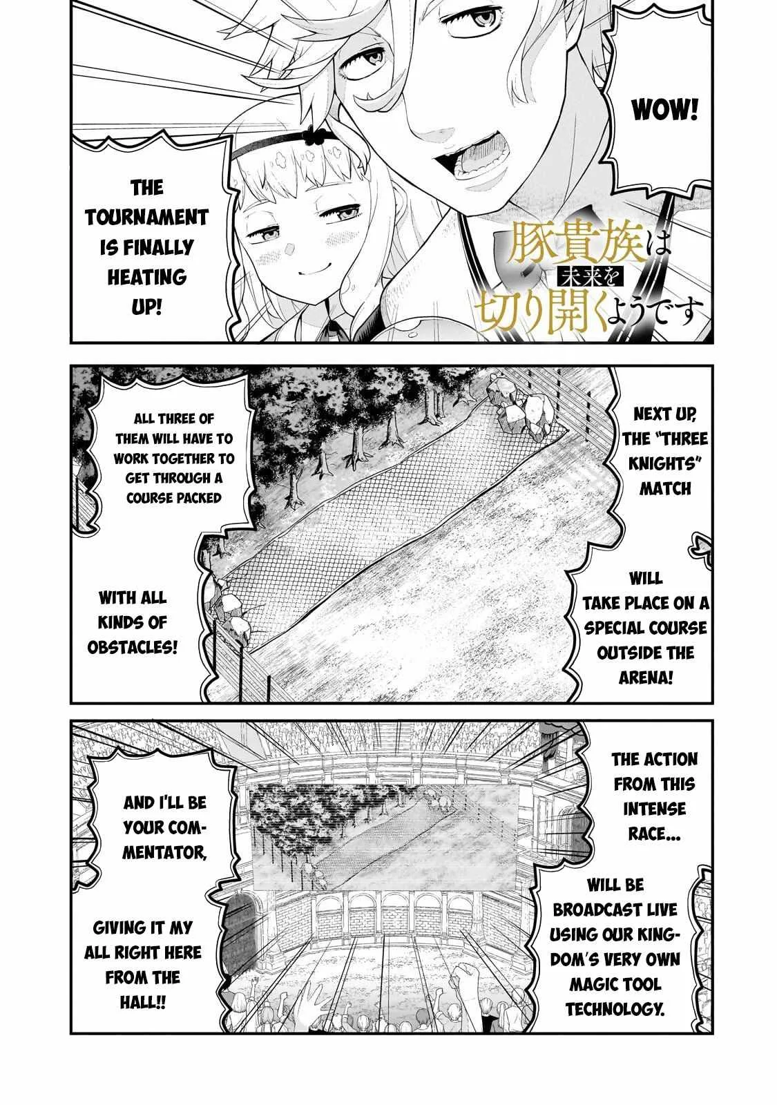 Buta Kizoku wa Mirai wo Kiri Hiraku you desu Chapter 21 page 2