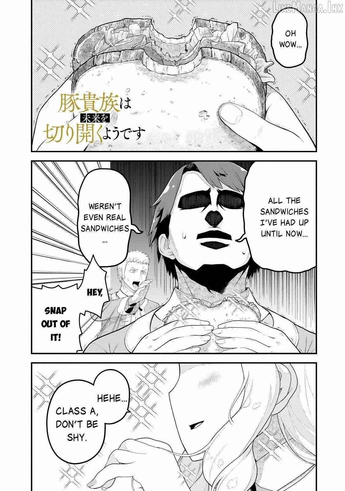 Buta Kizoku wa Mirai wo Kiri Hiraku you desu Chapter 20 page 2