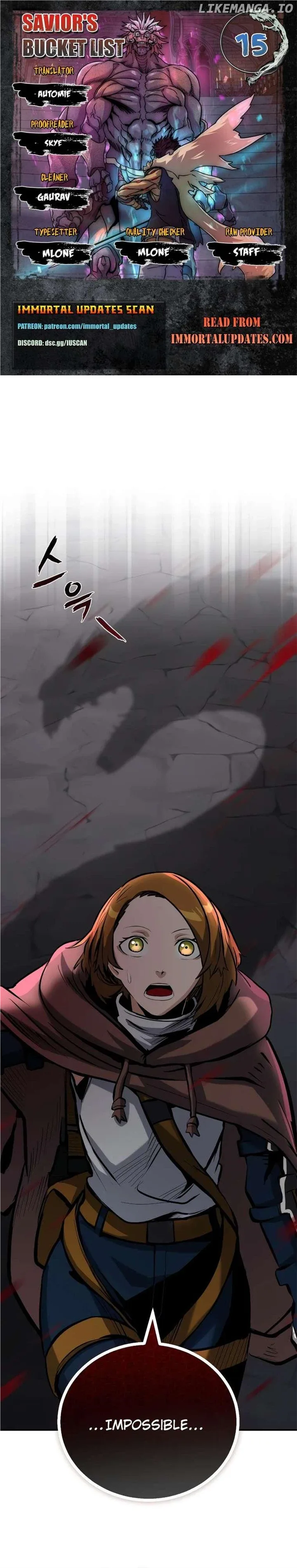 The Savior’s Bucket List Chapter 15 page 2