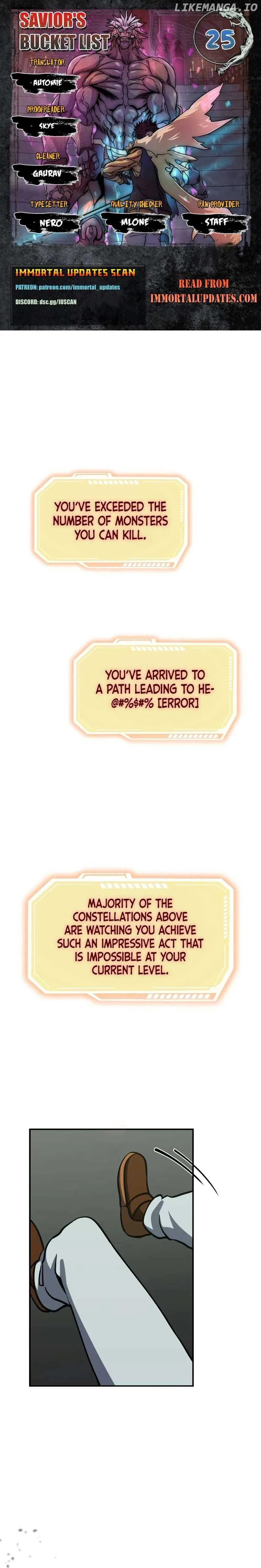 The Savior’s Bucket List Chapter 25 page 2