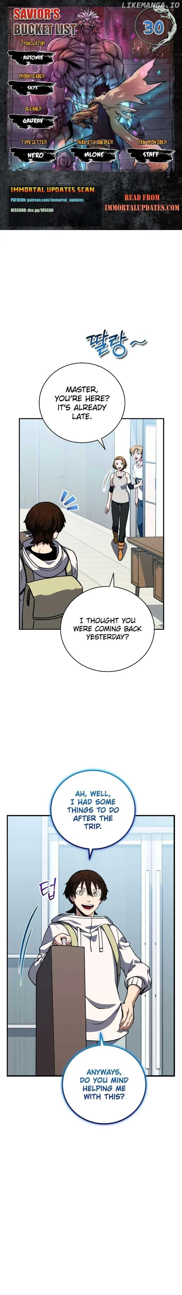 The Savior’s Bucket List Chapter 30 page 2