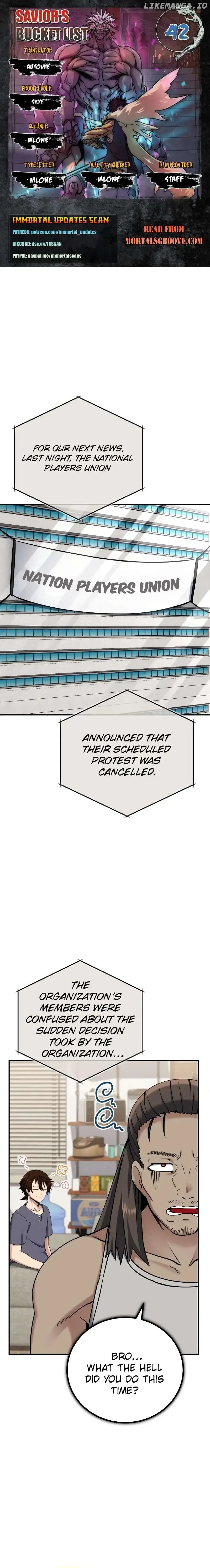 The Savior’s Bucket List Chapter 42 page 2