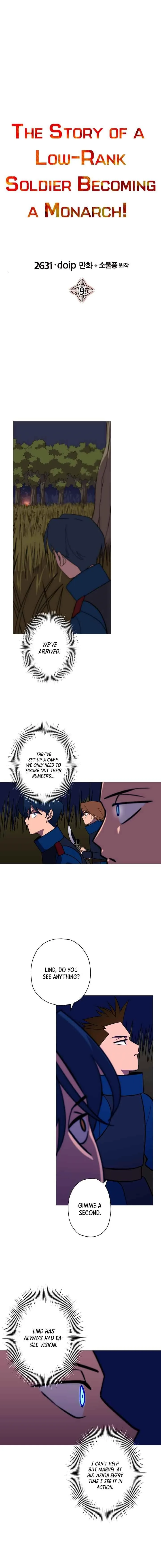 The Story of a Low-Rank Soldier Becoming a Monarch Chapter 9 page 5
