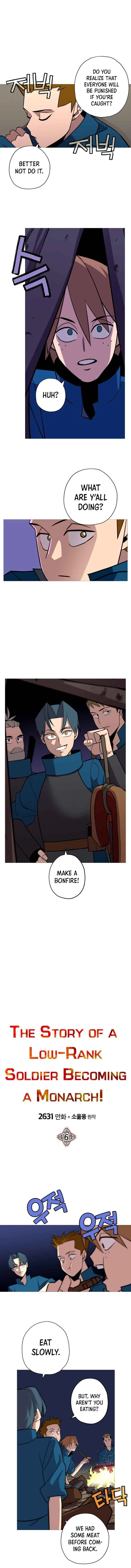 The Story of a Low-Rank Soldier Becoming a Monarch Chapter 6 page 4